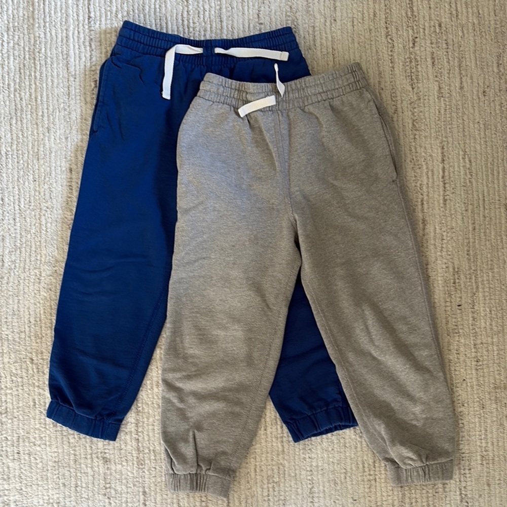 Hanna Andersson set of 2 French Terry Sweatpants size 5